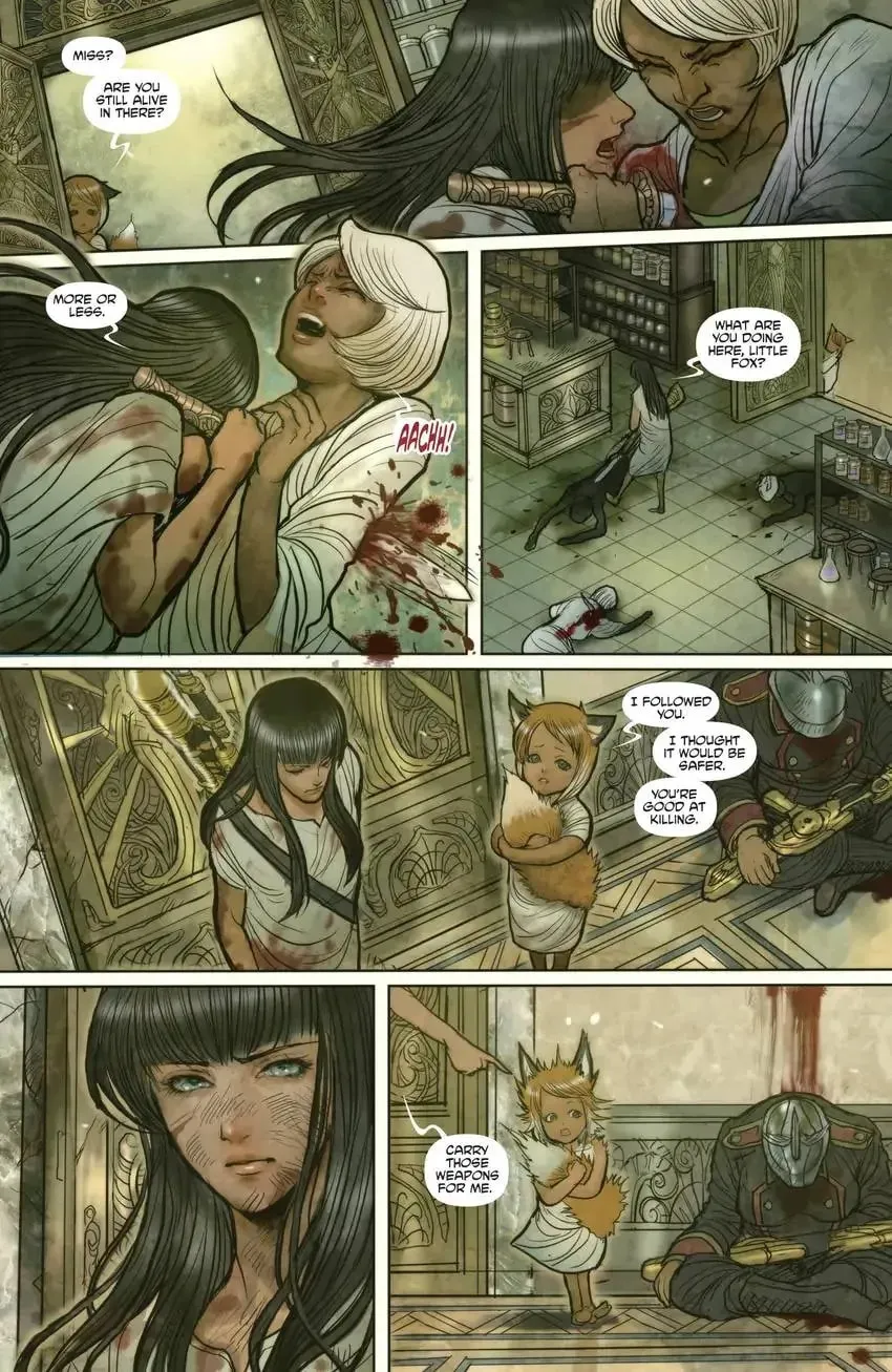Read Monstress chapter 1 image 40 on Lezhin