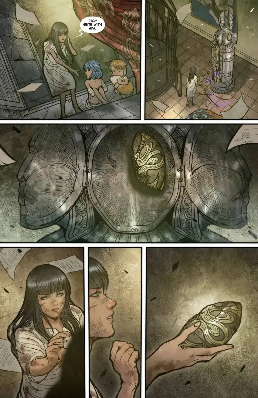 Read Monstress chapter 1 image 58 on Lezhin