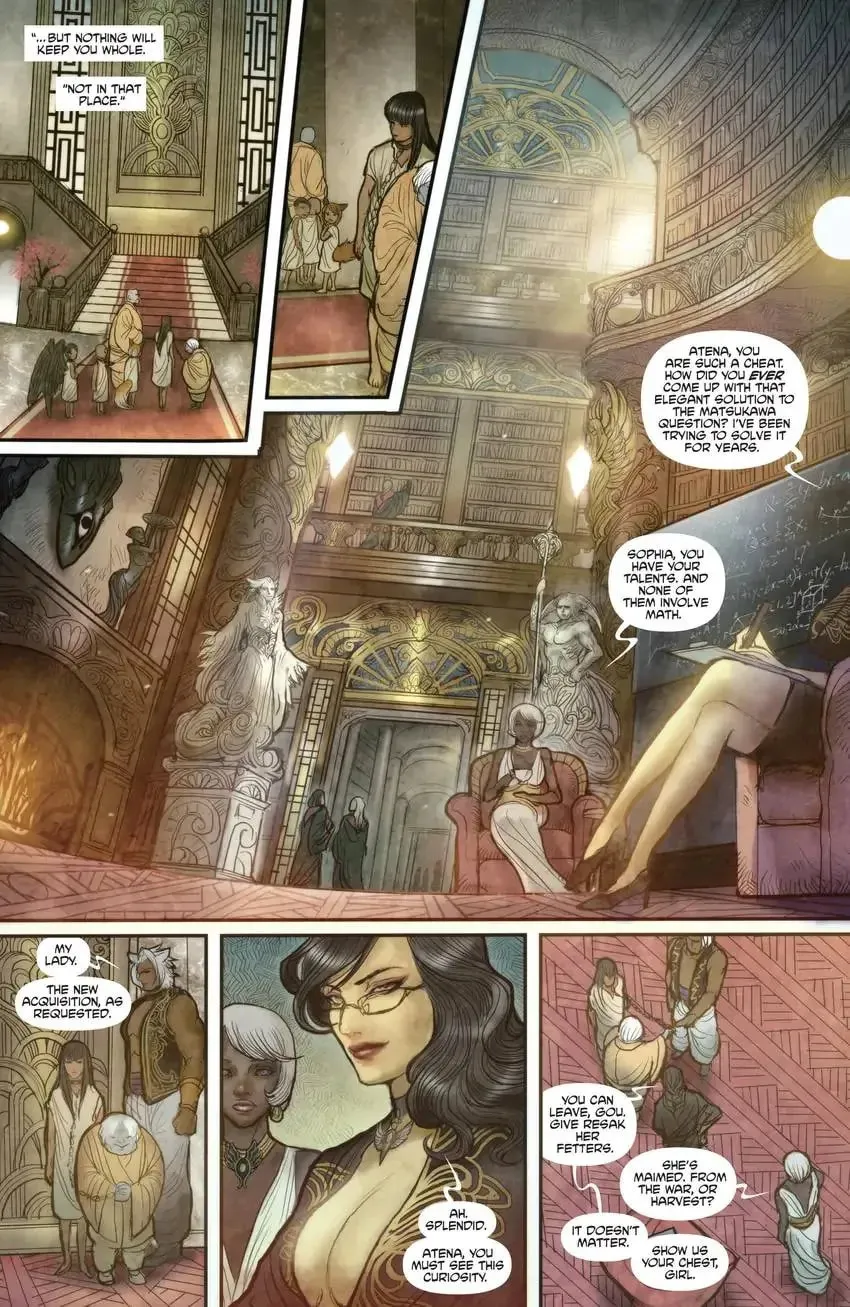 Read Monstress chapter 1 image 9 on Lezhin