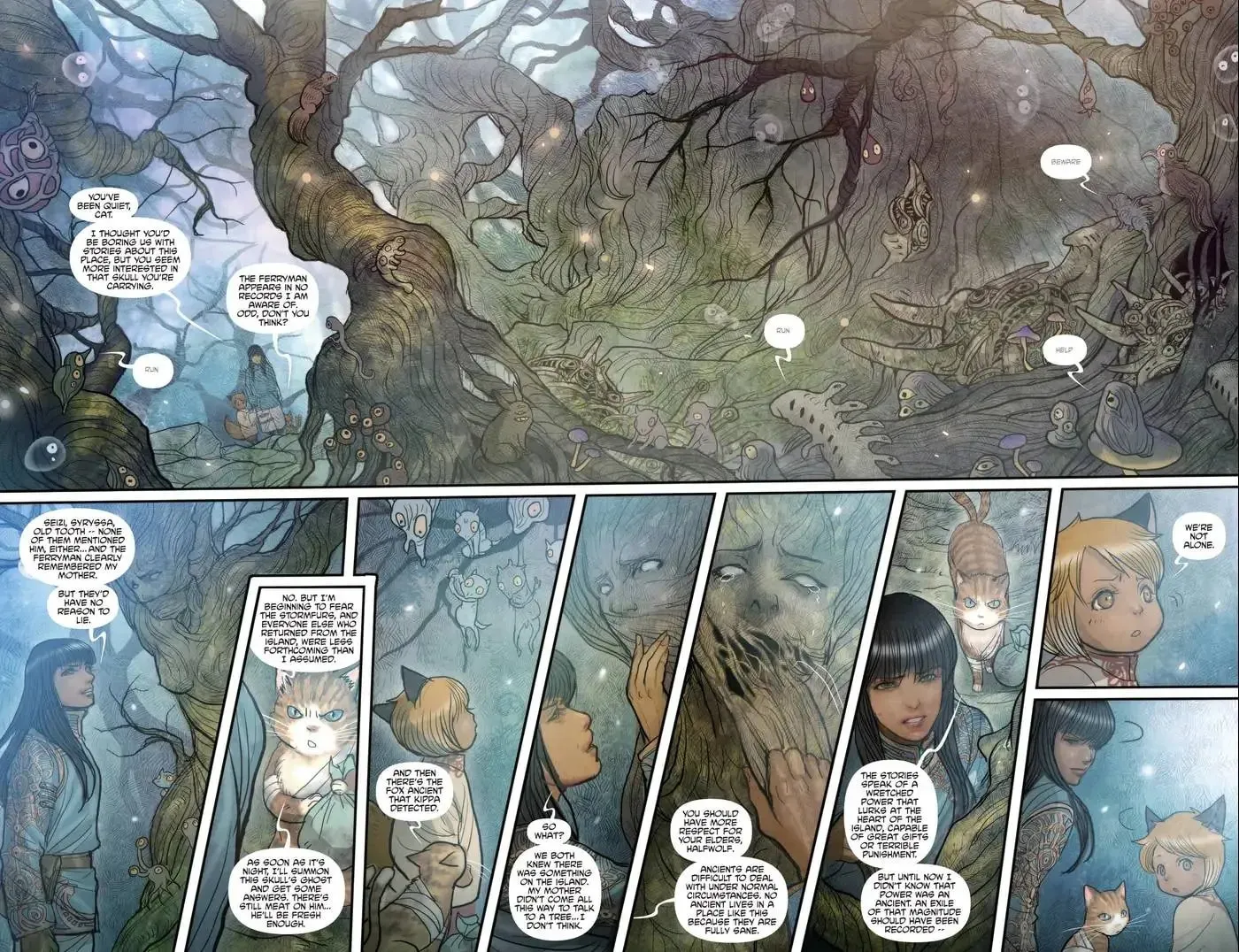 Read Monstress chapter 10 image 15 on Lezhin