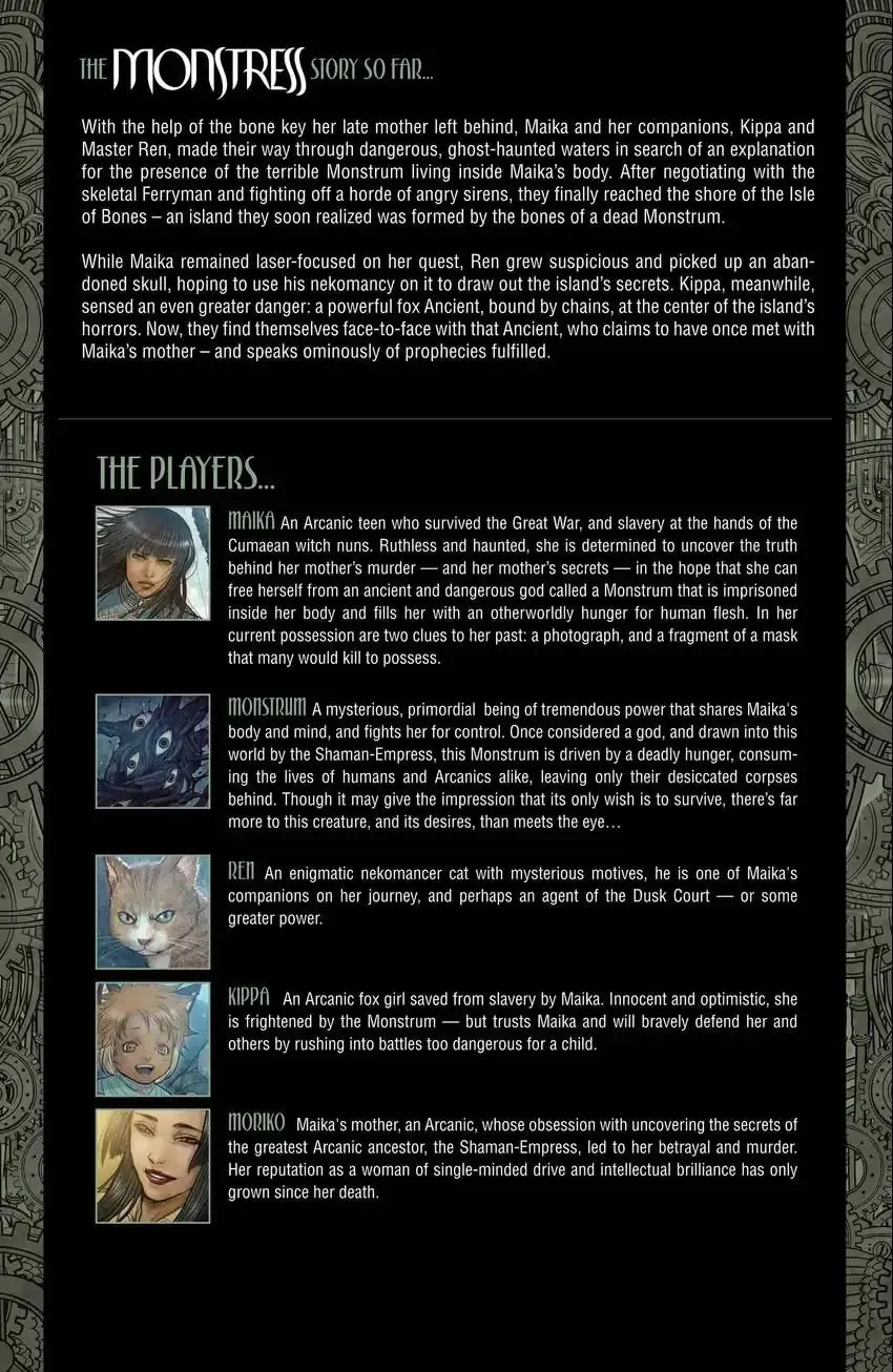 Read Monstress chapter 11 image 1 on Lezhin