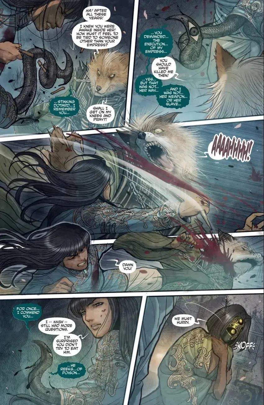 Read Monstress chapter 11 image 16 on Lezhin
