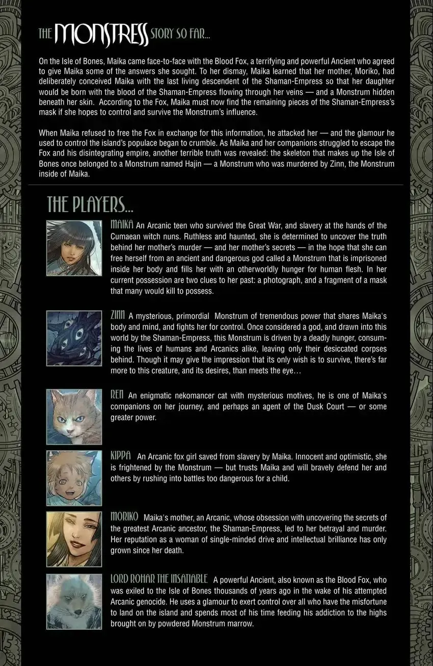 Read Monstress chapter 12 image 1 on Lezhin
