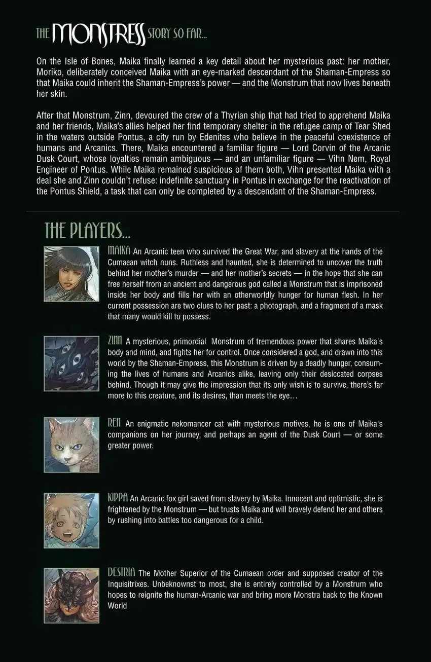 Read Monstress chapter 14 image 1 on Lezhin
