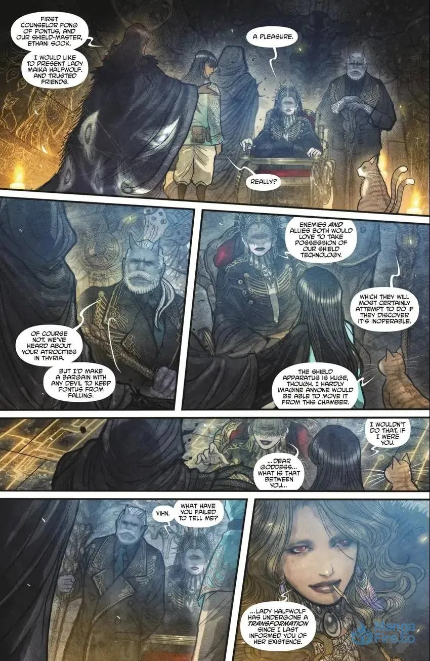Read Monstress chapter 14 image 17 on Lezhin