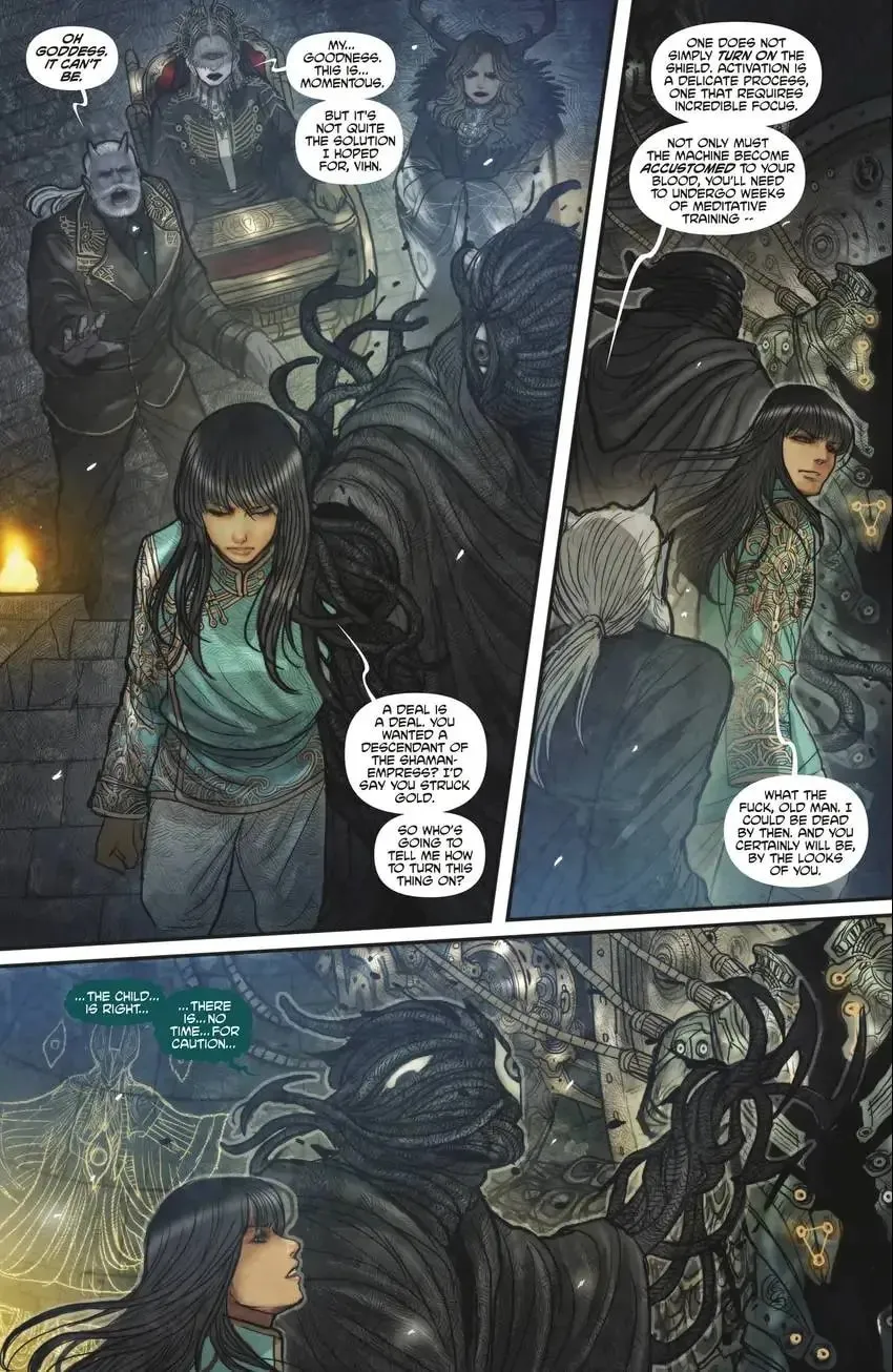 Read Monstress chapter 14 image 18 on Lezhin