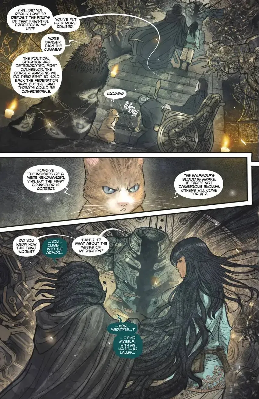 Read Monstress chapter 14 image 19 on Lezhin