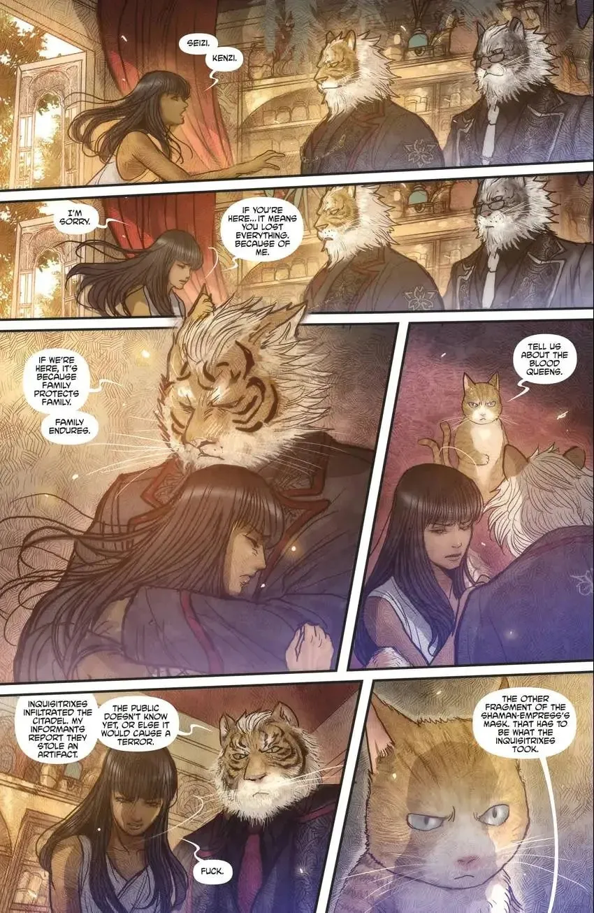 Read Monstress chapter 15 image 12 on Lezhin