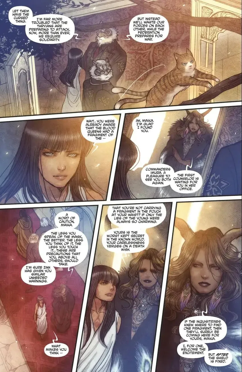Read Monstress chapter 15 image 13 on Lezhin
