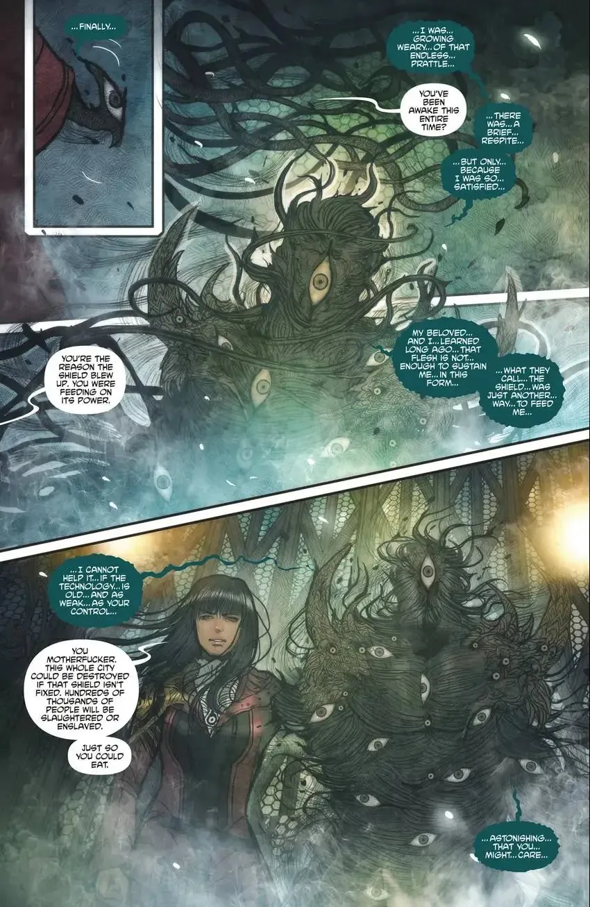 Read Monstress chapter 15 image 21 on Lezhin
