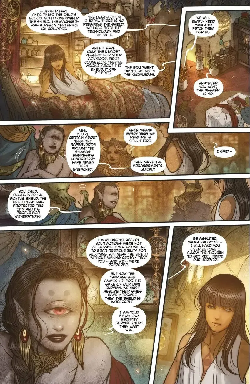 Read Monstress chapter 15 image 4 on Lezhin
