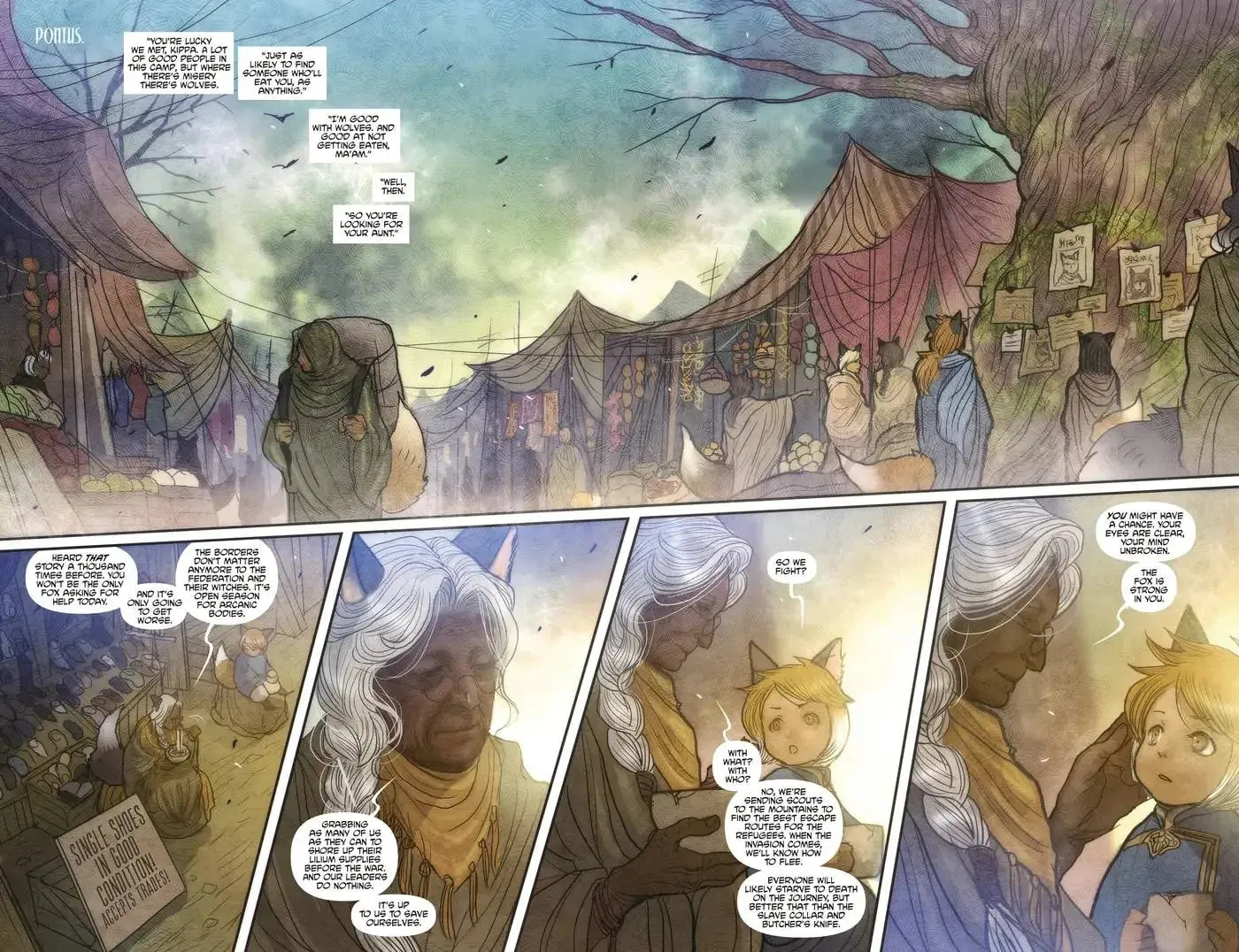Read Monstress chapter 15 image 9 on Lezhin