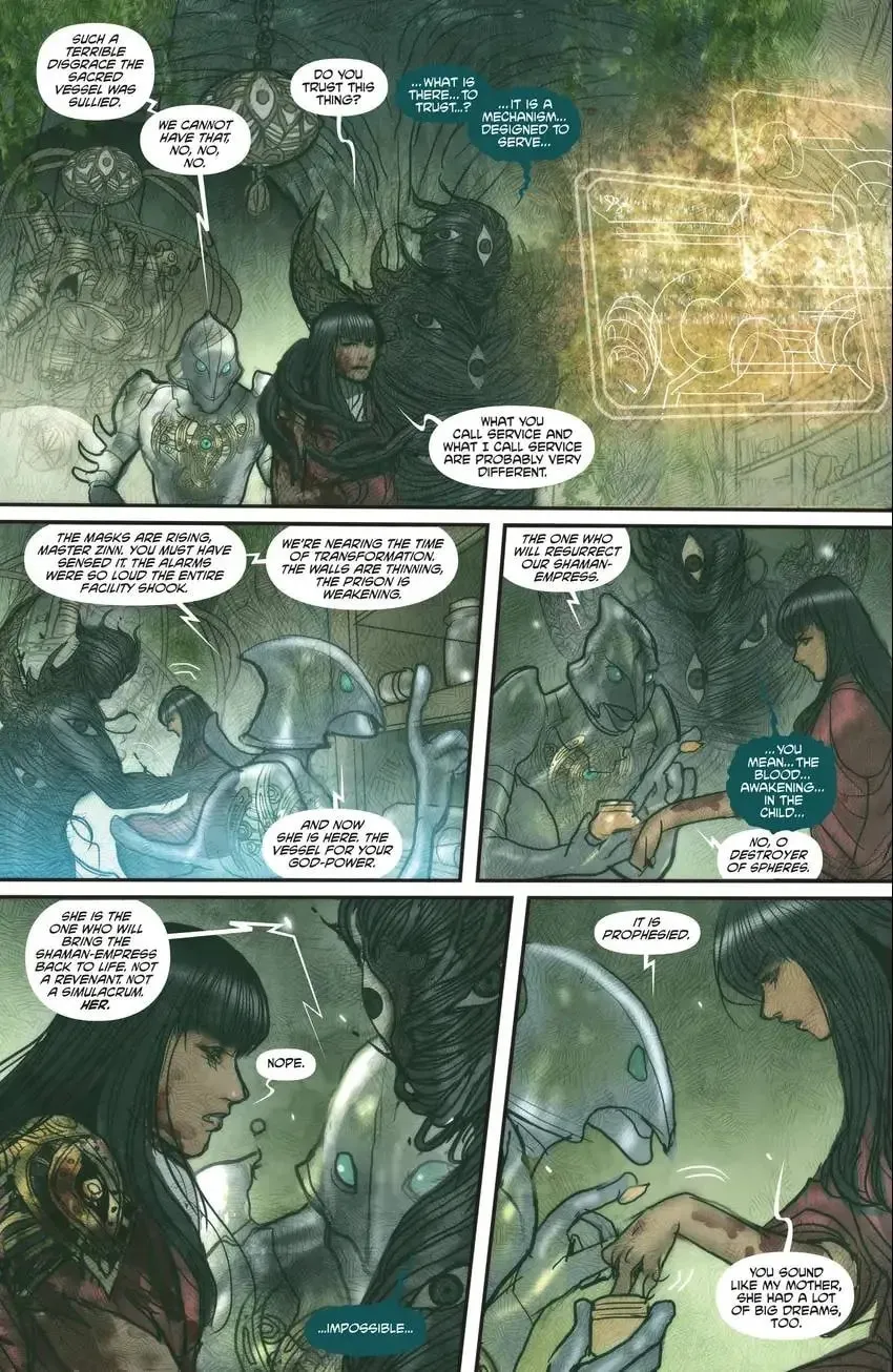 Read Monstress chapter 16 image 13 on Lezhin