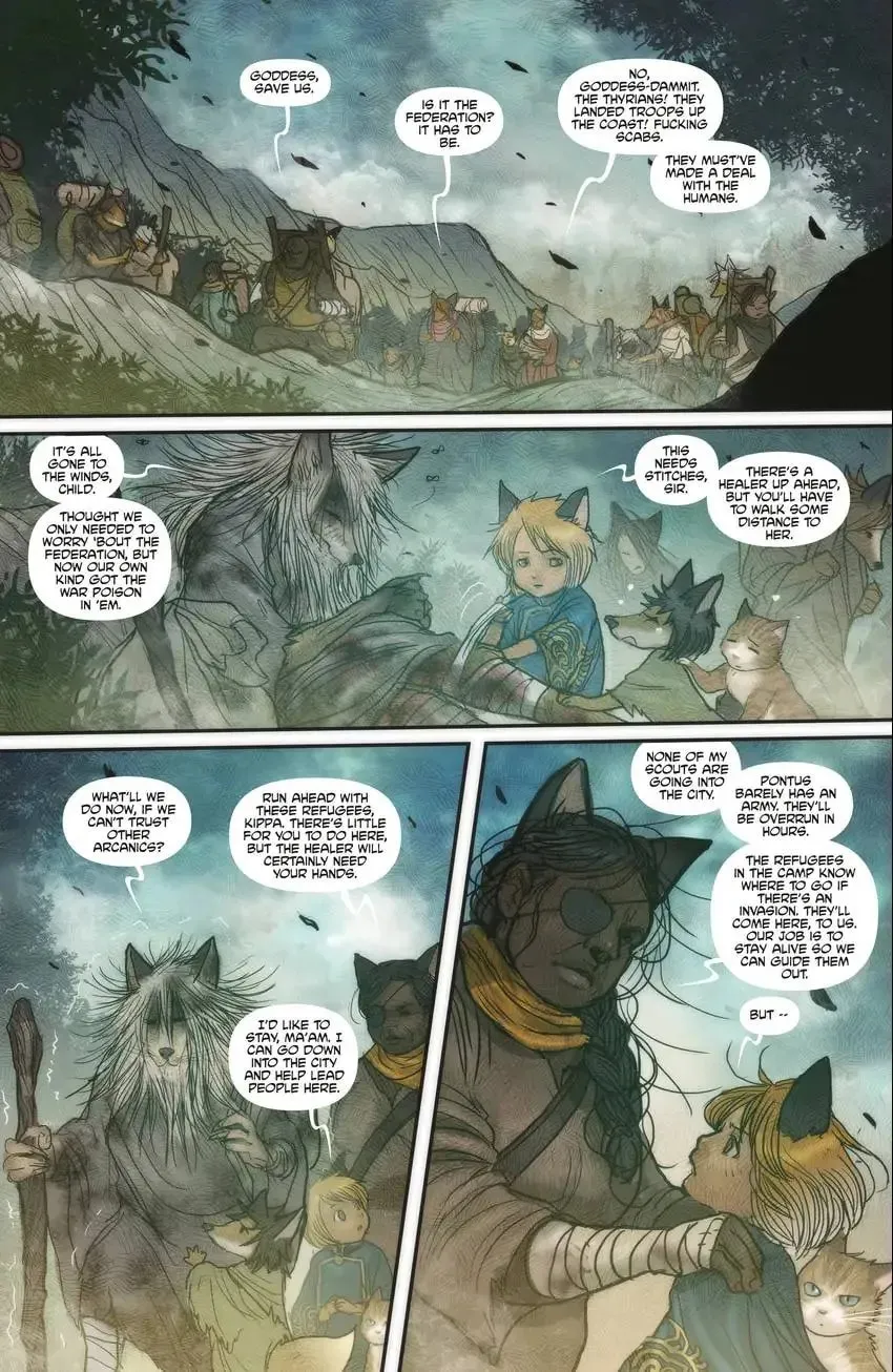 Read Monstress chapter 17 image 4 on Lezhin