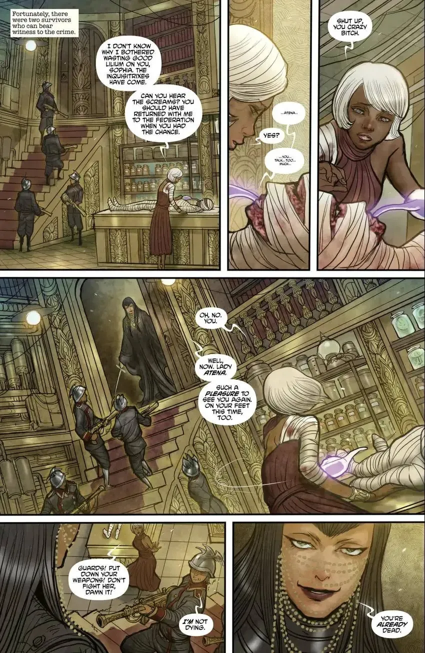 Read Monstress chapter 2 image 4 on Lezhin