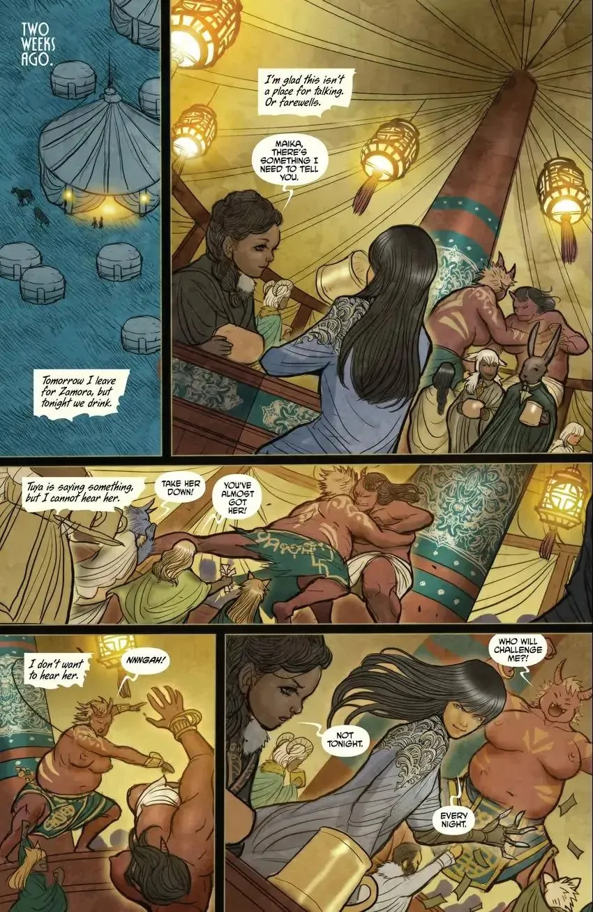 Read Monstress chapter 2 image 9 on Lezhin