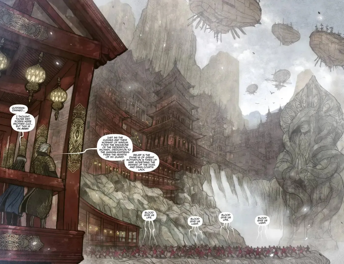 Read Monstress chapter 21 image 13 on Lezhin