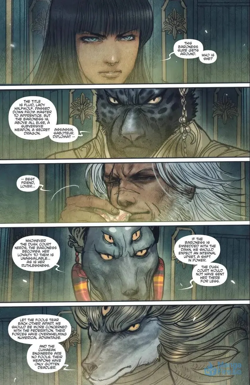 Read Monstress chapter 22 image 11 on Lezhin