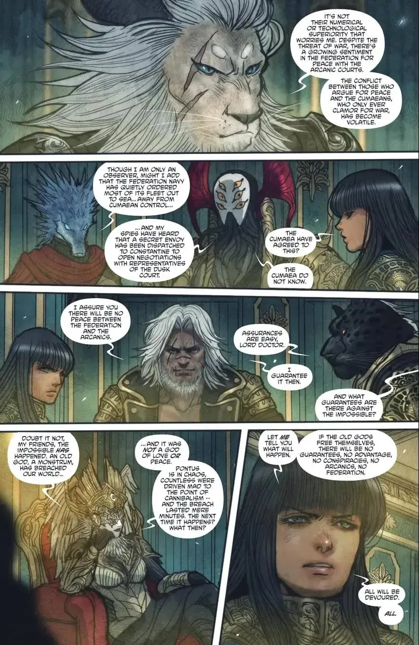 Read Monstress chapter 22 image 12 on Lezhin