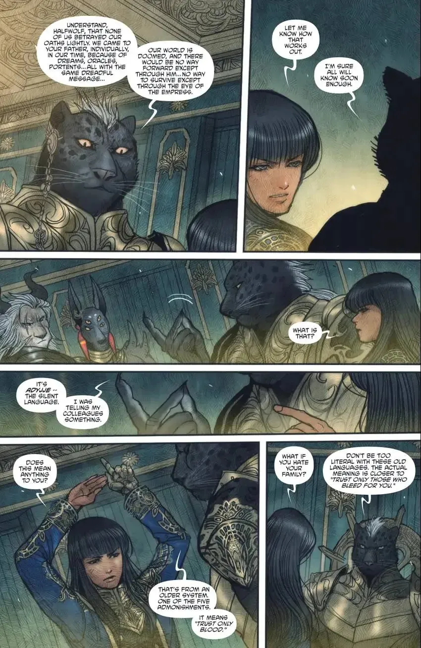 Read Monstress chapter 22 image 16 on Lezhin
