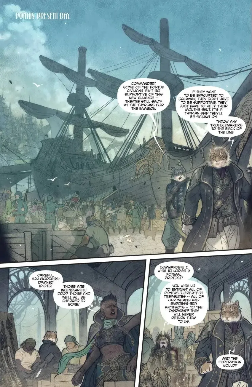 Read Monstress chapter 25 image 4 on Lezhin
