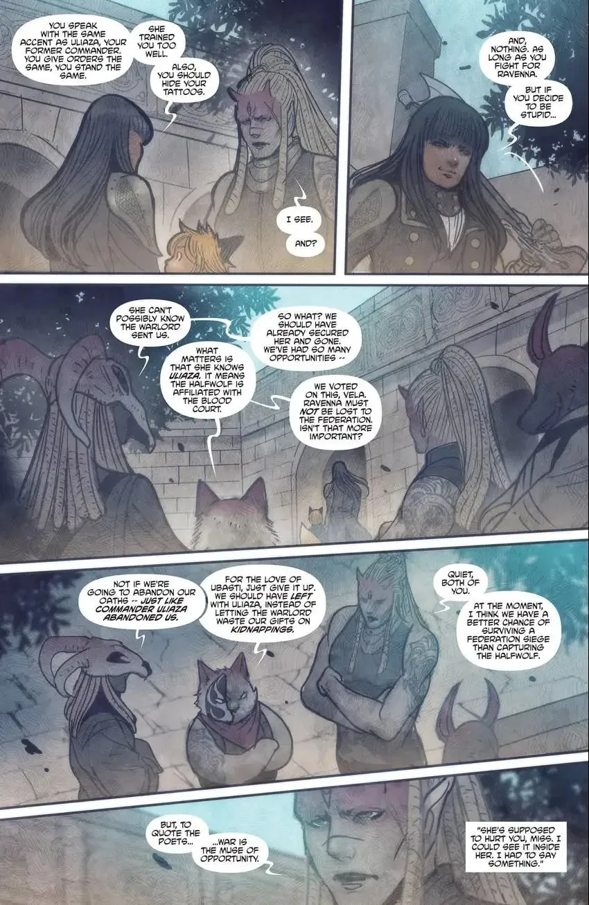 Read Monstress chapter 27 image 12 on Lezhin