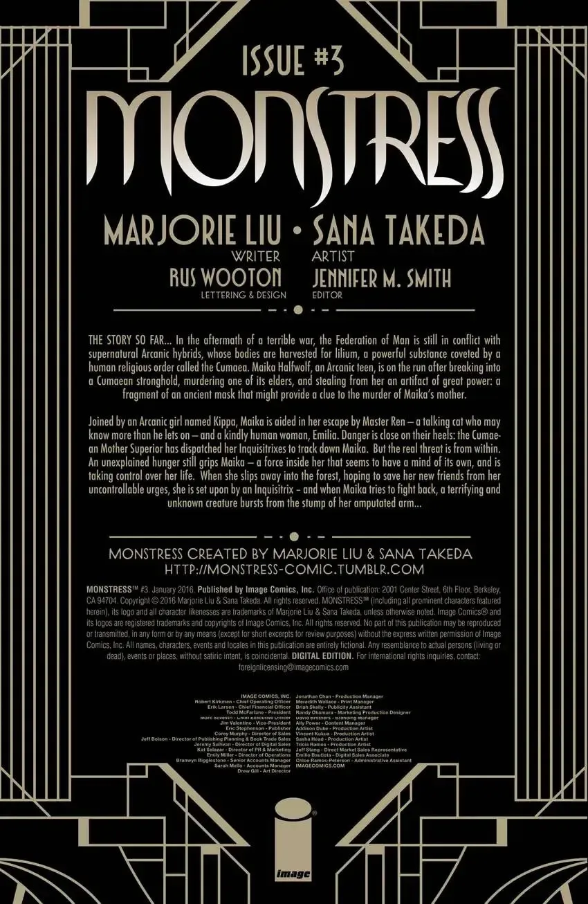 Read Monstress chapter 3 image 1 on Lezhin