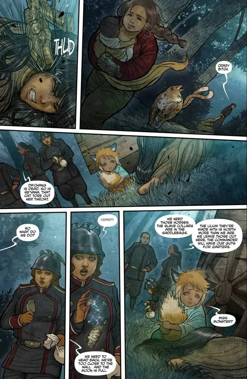 Read Monstress chapter 3 image 15 on Lezhin