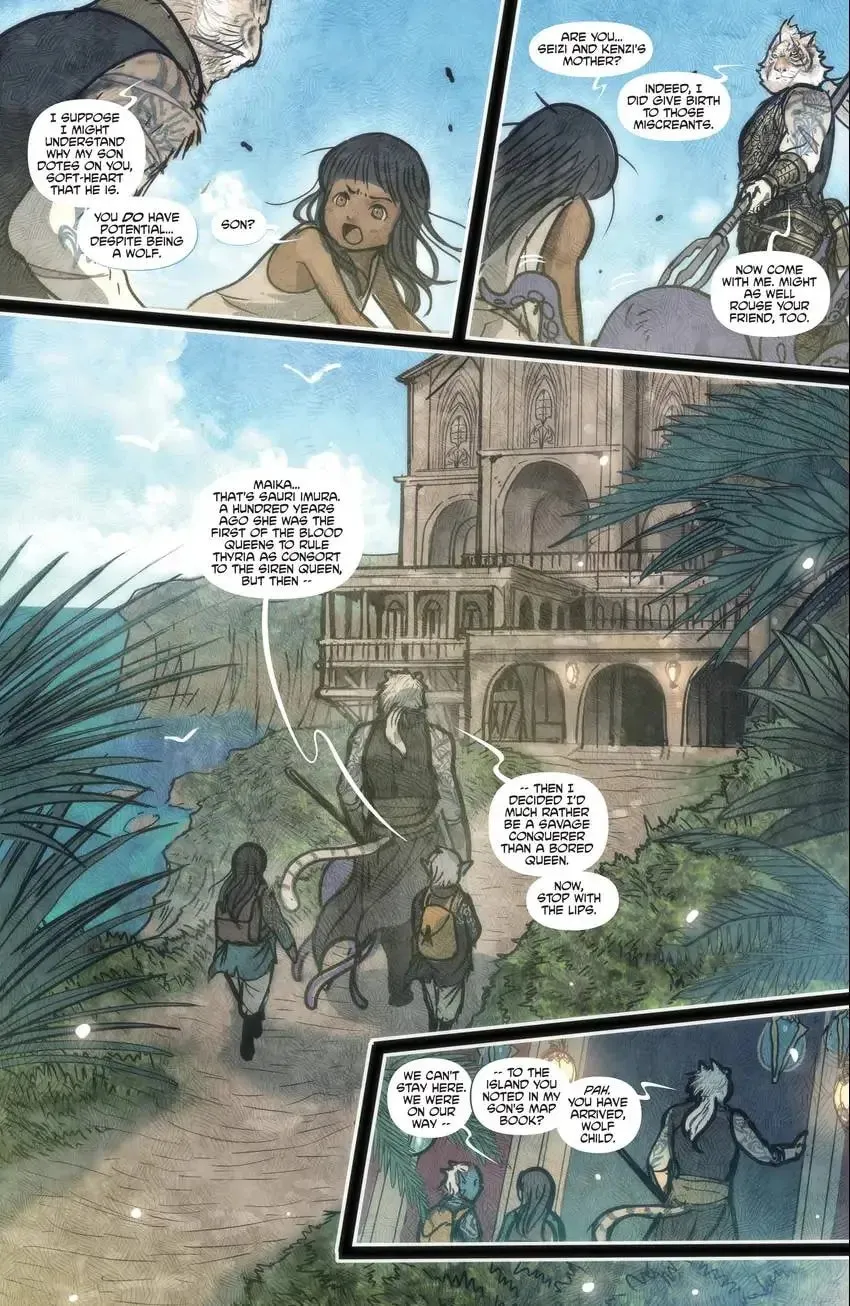 Read Monstress chapter 32 image 15 on Lezhin