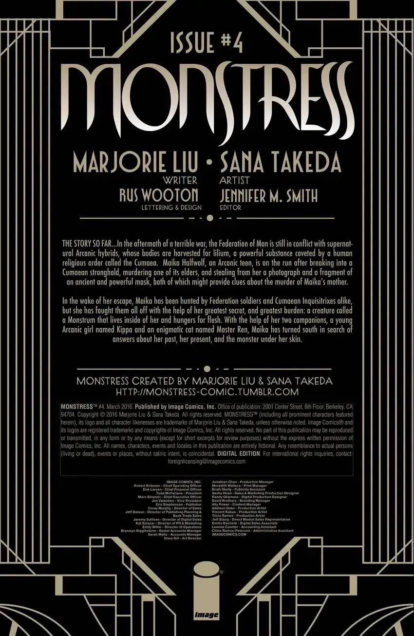 Read Monstress chapter 4 image 1 on Lezhin