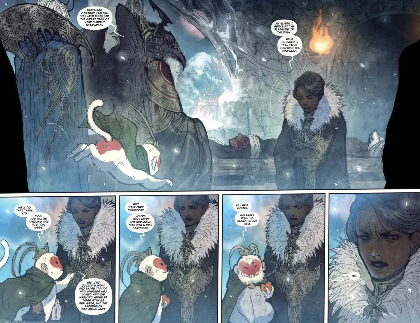 Read Monstress chapter 40 image 7 on Lezhin