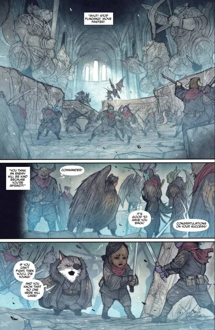 Read Monstress chapter 42 image 12 on Lezhin