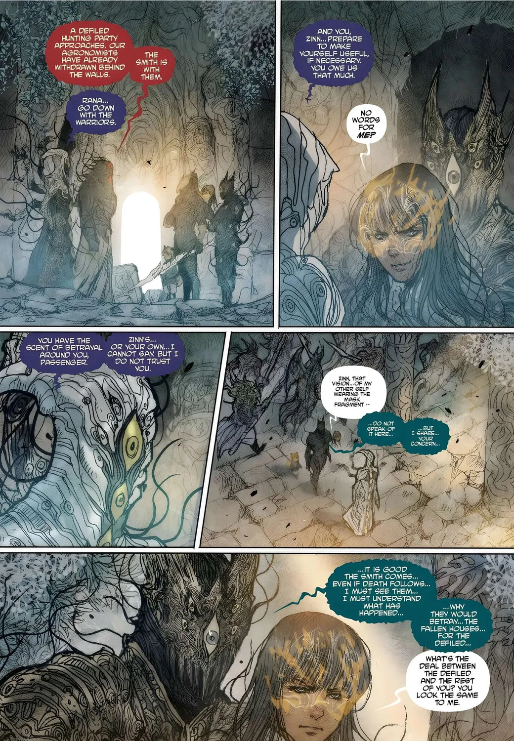 Read Monstress chapter 46 image 18 on Lezhin