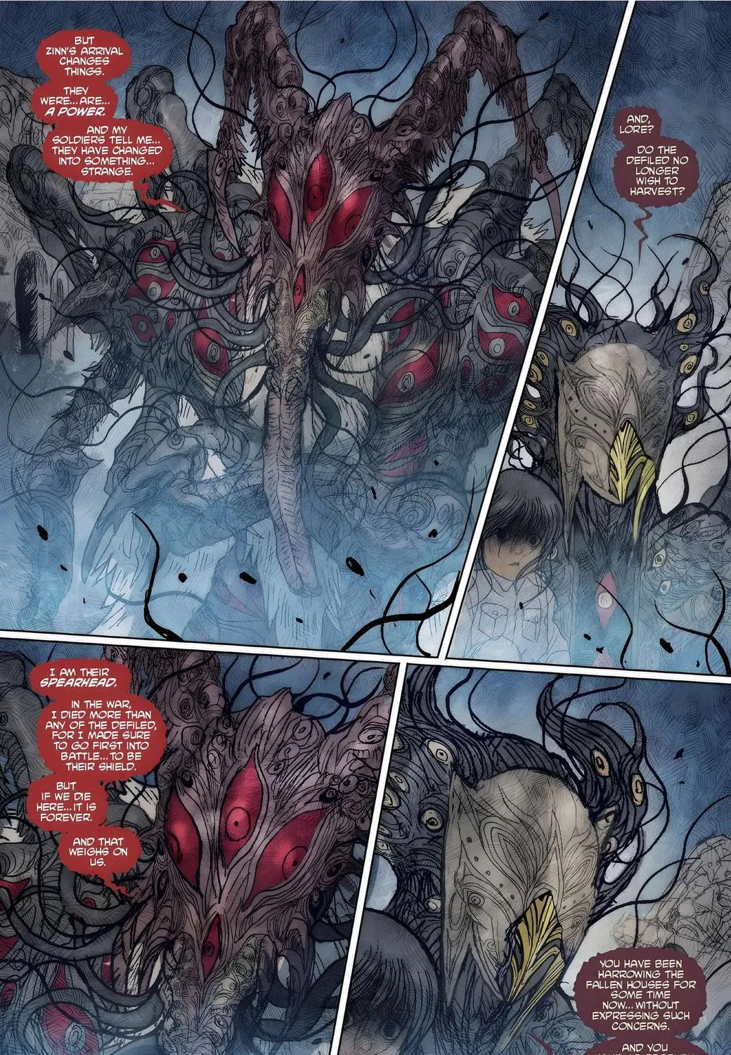 Read Monstress chapter 46 image 22 on Lezhin