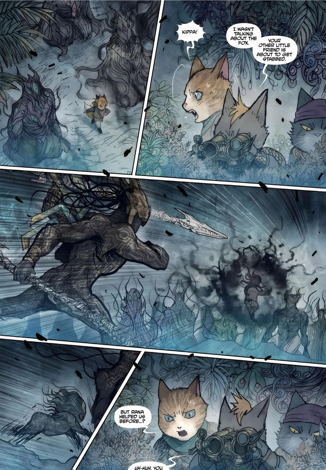 Read Monstress chapter 47 image 14 on Lezhin
