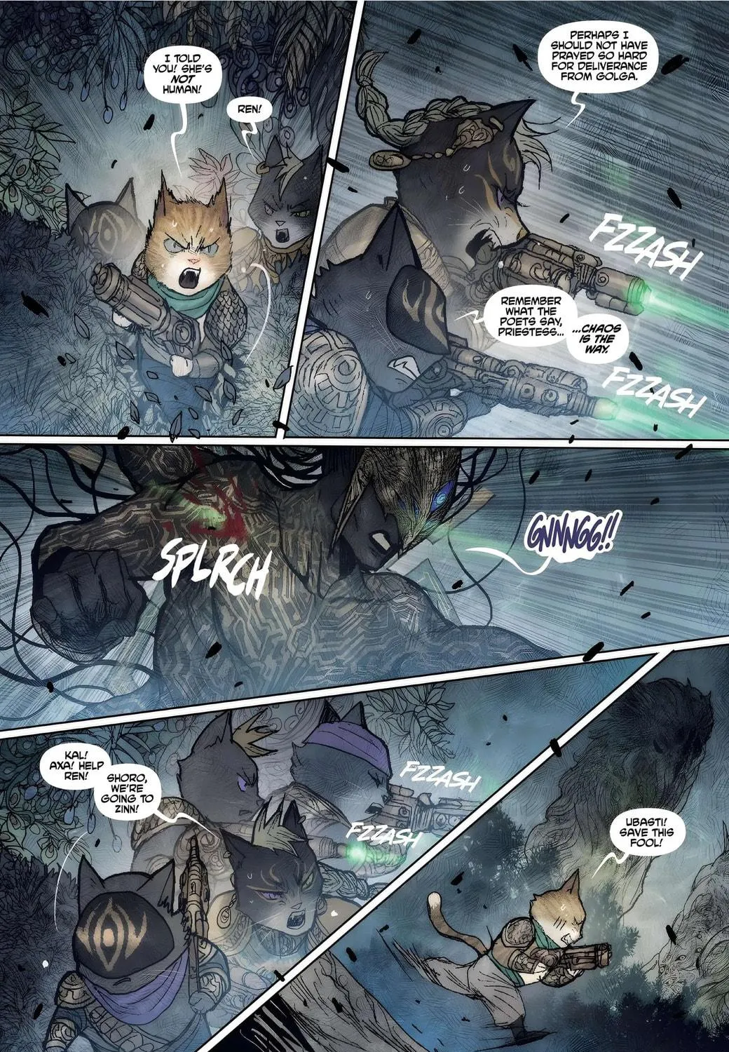 Read Monstress chapter 47 image 16 on Lezhin