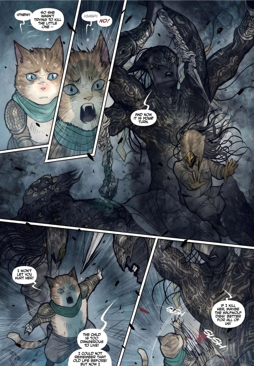 Read Monstress chapter 47 image 20 on Lezhin