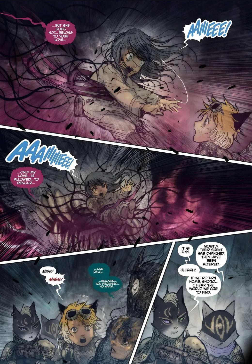 Read Monstress chapter 47 image 34 on Lezhin