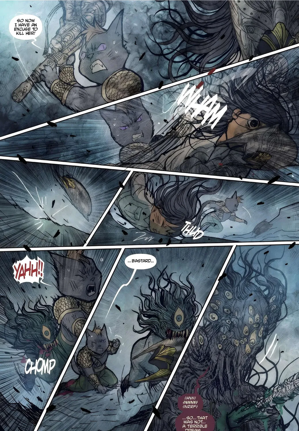 Read Monstress chapter 47 image 38 on Lezhin