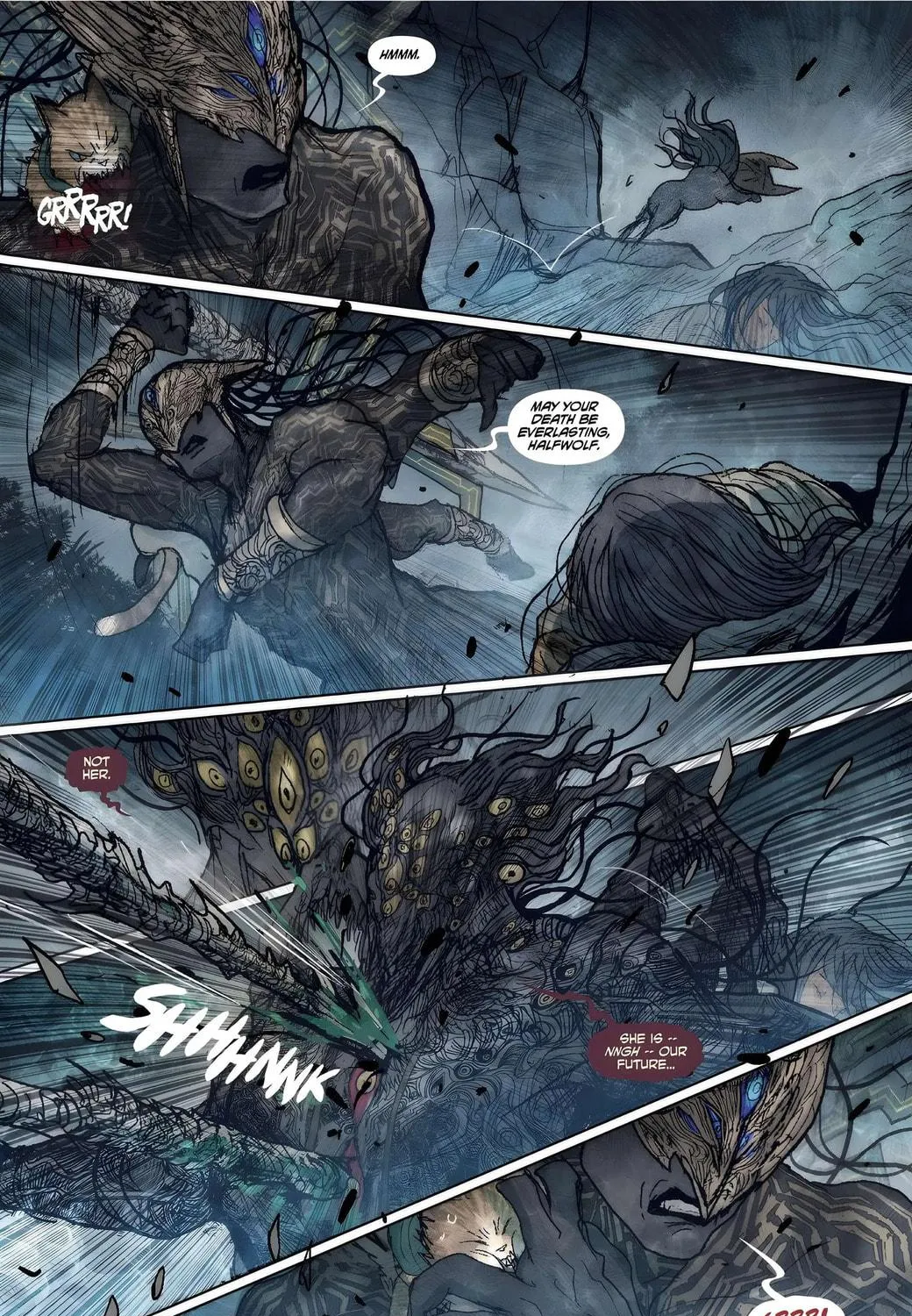 Read Monstress chapter 47 image 40 on Lezhin