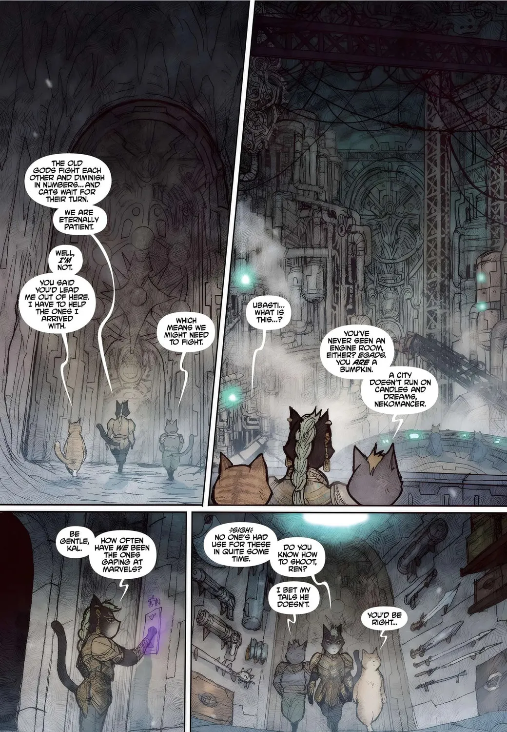 Read Monstress chapter 47 image 6 on Lezhin
