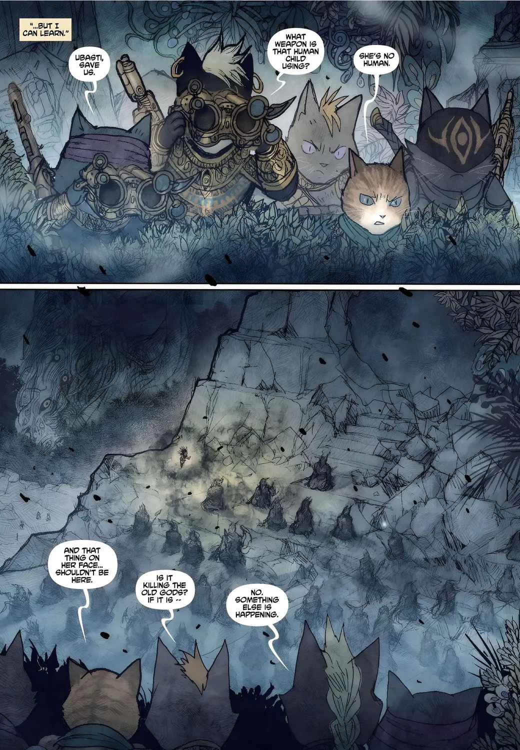Read Monstress chapter 47 image 8 on Lezhin