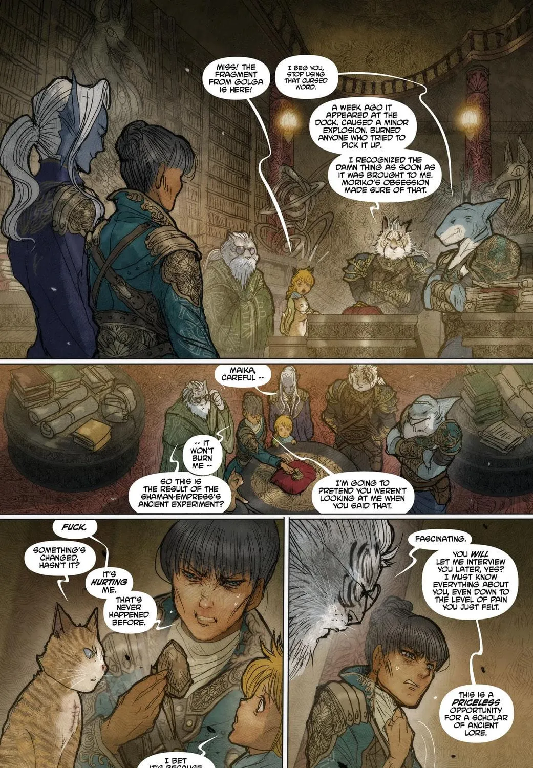Read Monstress chapter 49 image 46 on Lezhin