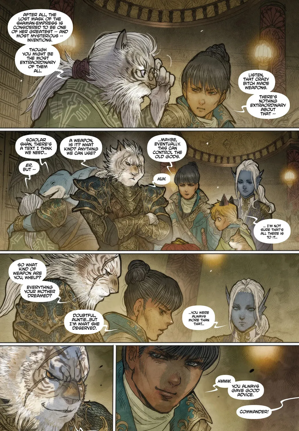 Read Monstress chapter 49 image 48 on Lezhin