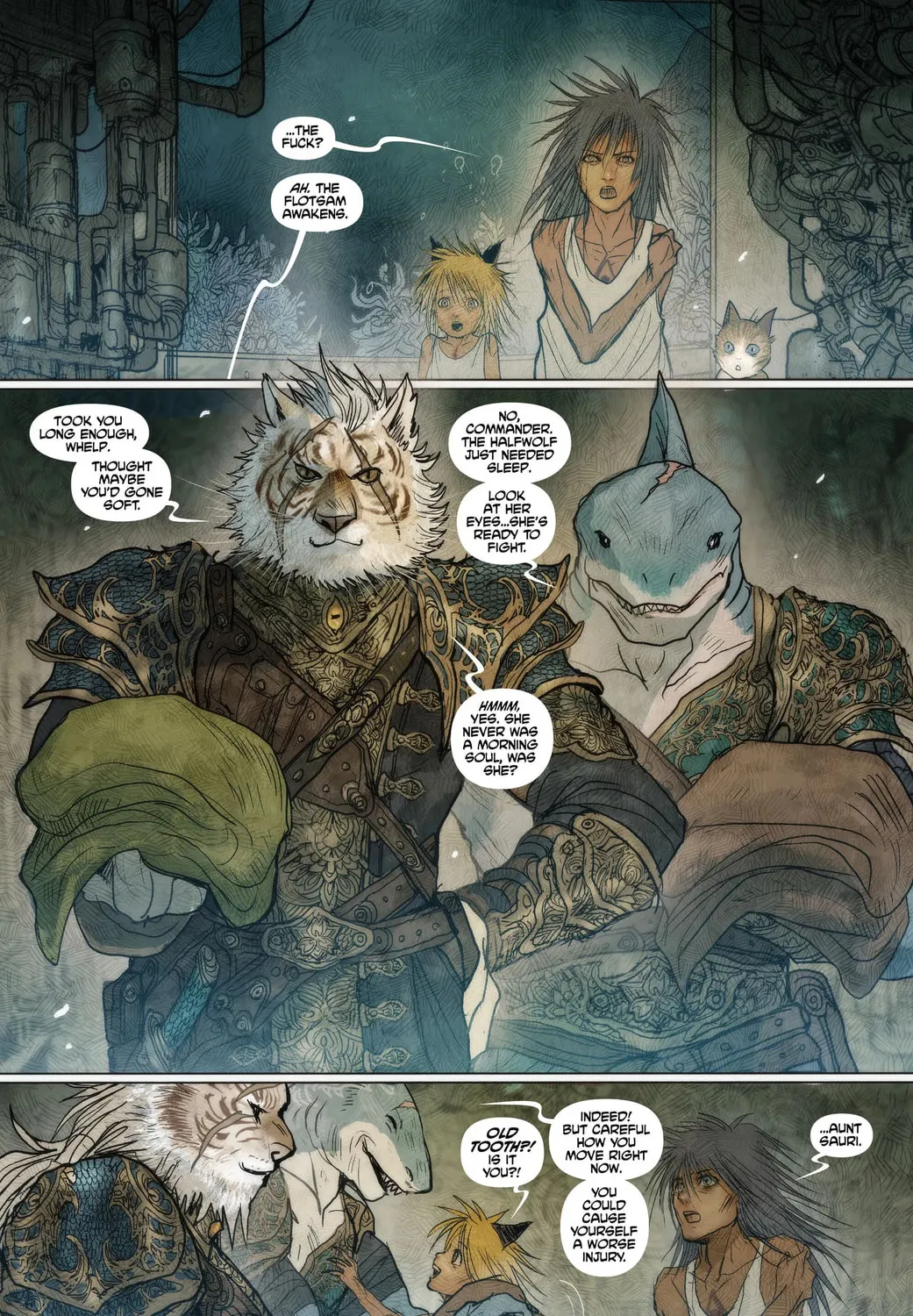 Read Monstress chapter 49 image 8 on Lezhin