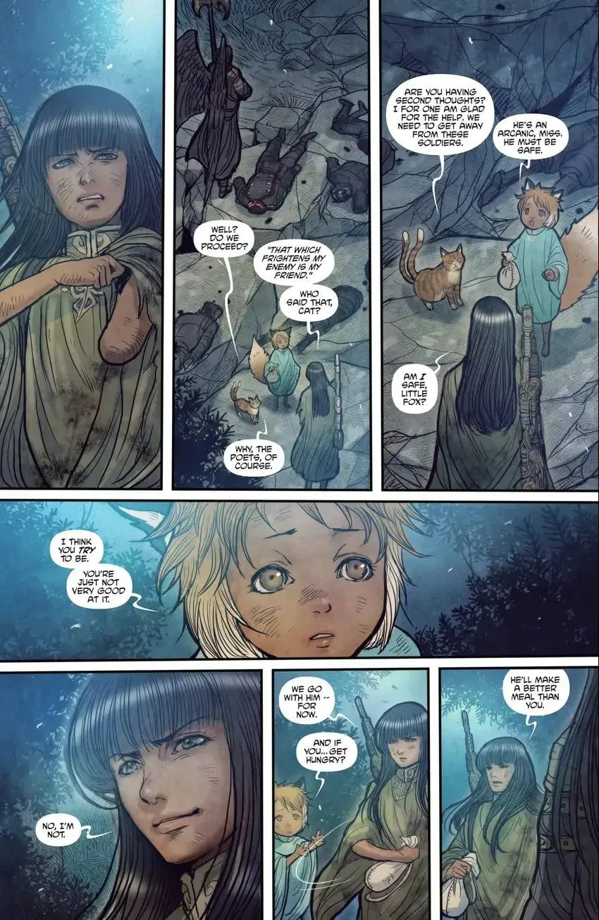 Read Monstress chapter 5 image 10 on Lezhin