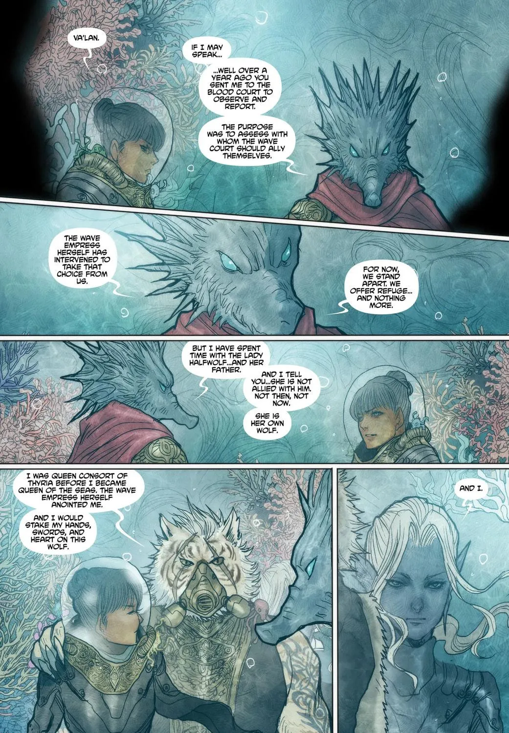 Read Monstress chapter 50 image 22 on Lezhin
