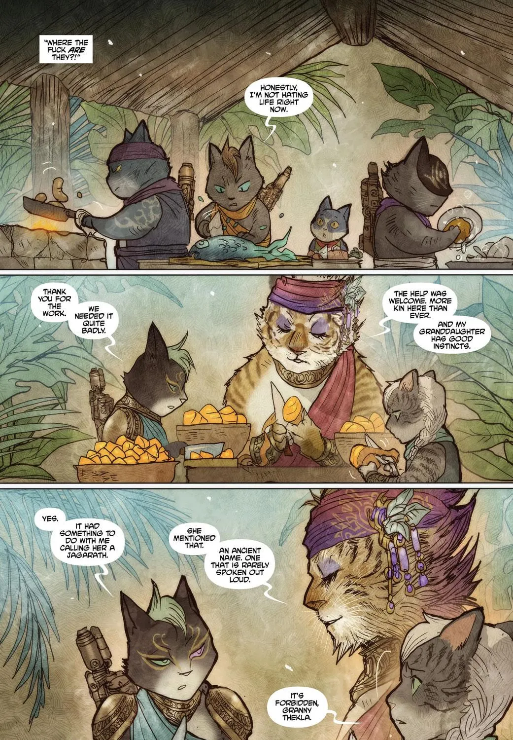 Read Monstress chapter 50 image 34 on Lezhin