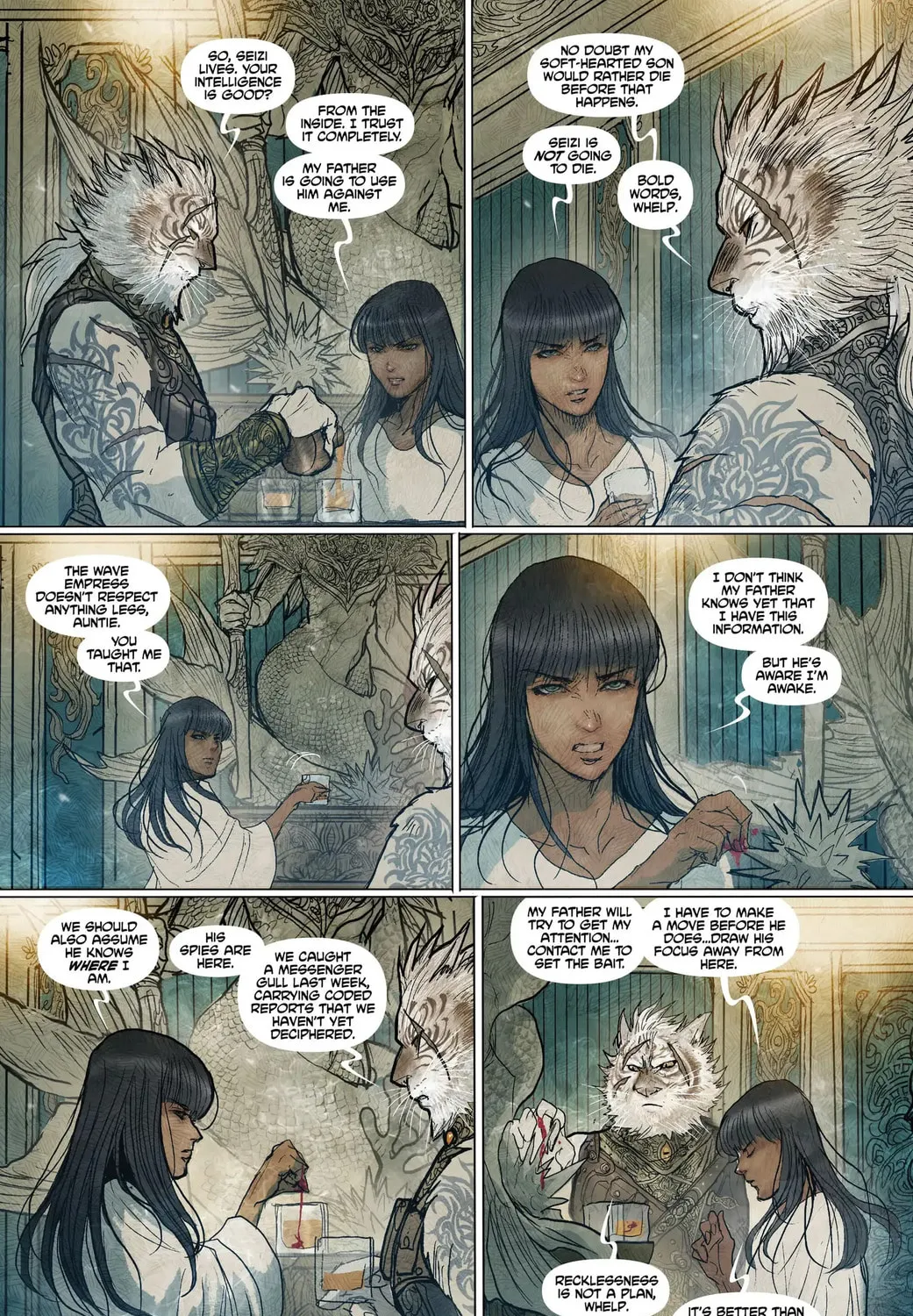 Read Monstress chapter 51 image 18 on Lezhin