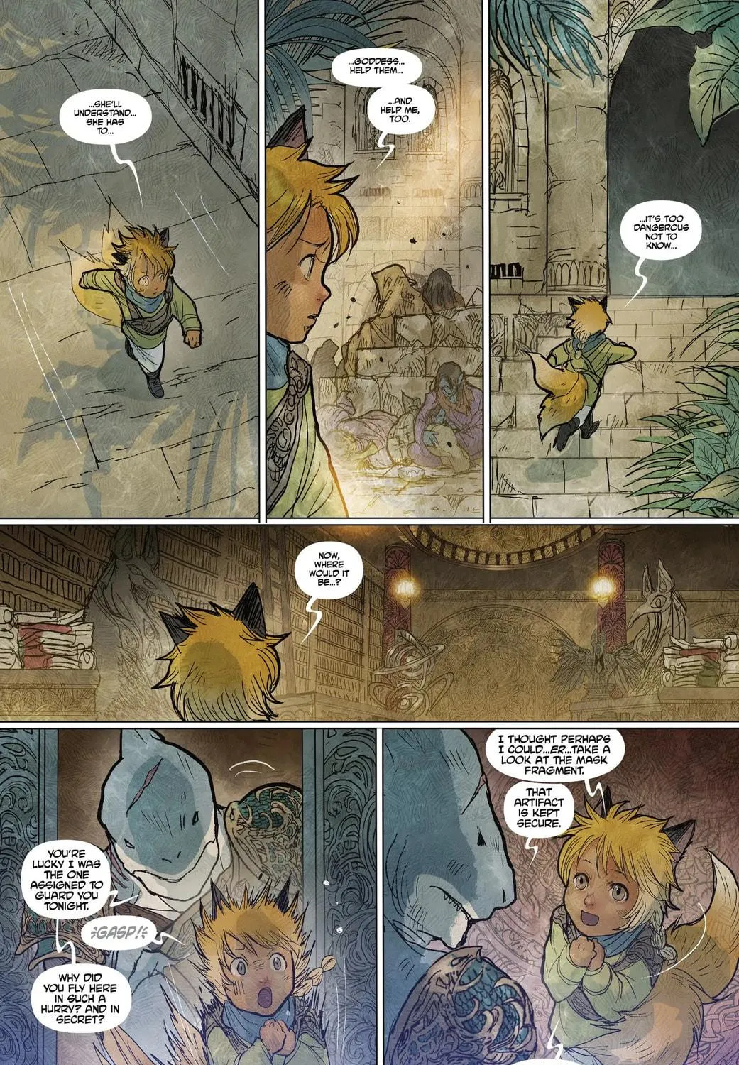 Read Monstress chapter 51 image 22 on Lezhin